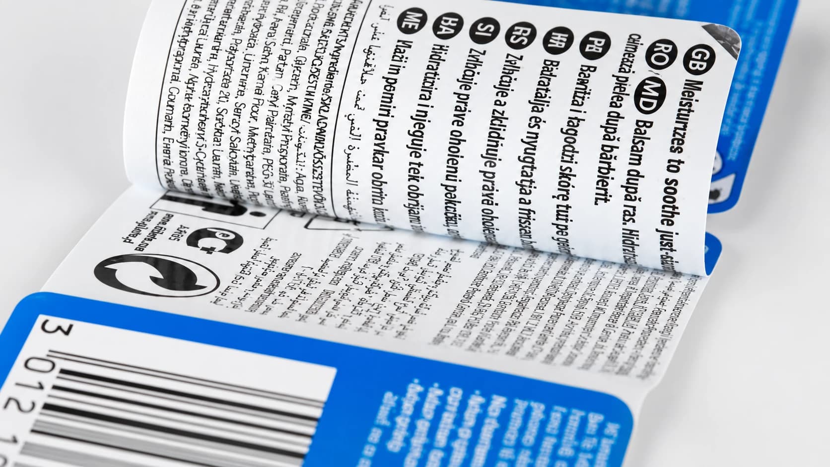 Çok sayfalı ve tekrar kapanabilir booklet etiketler